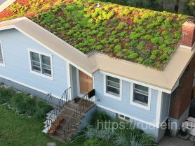 Ландшафтный дизайн крыши частного дома