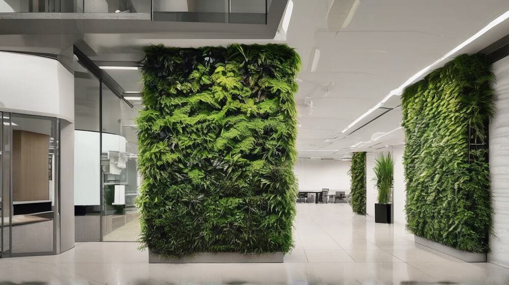 Вертикальное озеленение офисов