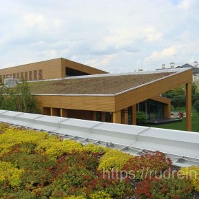 Частные постройки - озеленение крыши